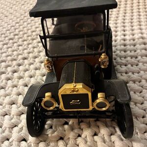 Ford Classic Model Toy Car - Black and Gold